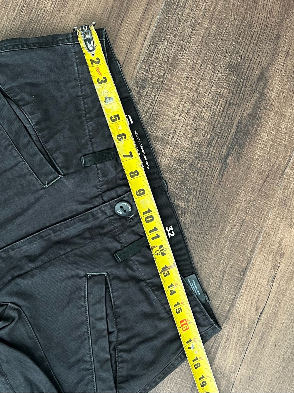 G-Star Black Cargo Joggers with Utility Pockets - Picture 3 of 10